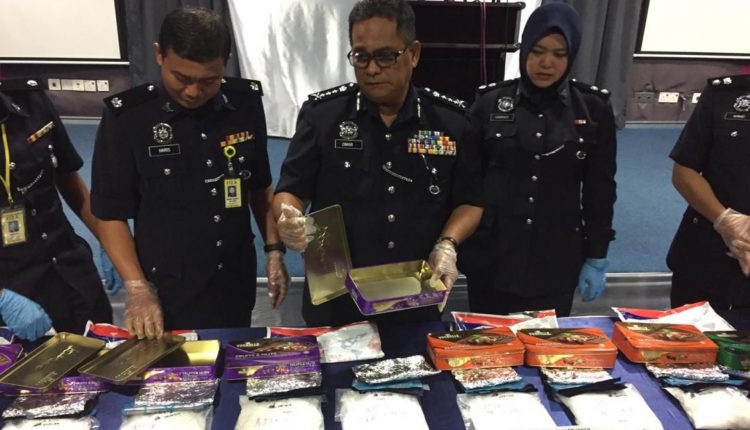 Two nabbed, 250k worth of drugs seized in Sabah raids » The Capital Post