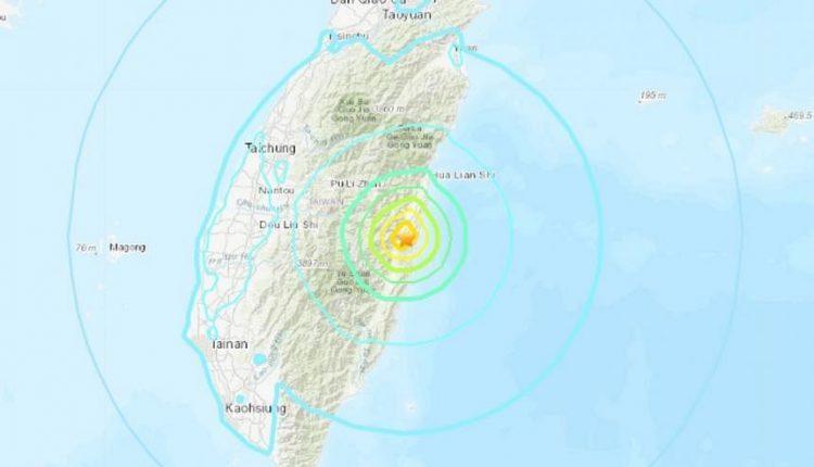 Strong Quake Hits Eastern Taiwan The Capital Post 